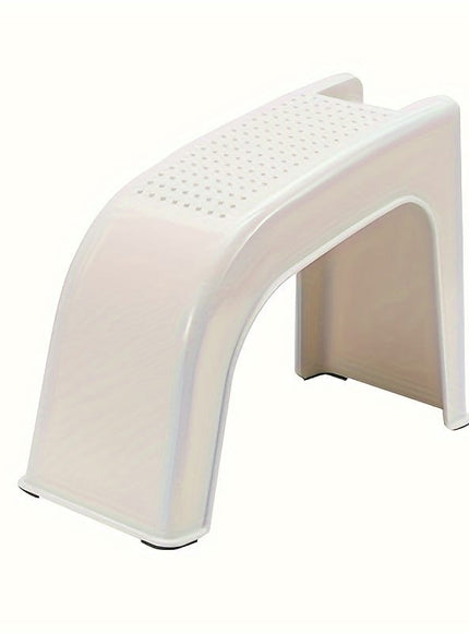 KissICON 1pc / Beige KissIcon Nail Foot Stool With Storage - Portable