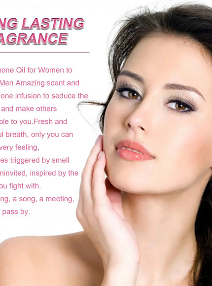 KissICON 1pc Flirting Perfume Women And Men Pheromone Oil Lasting