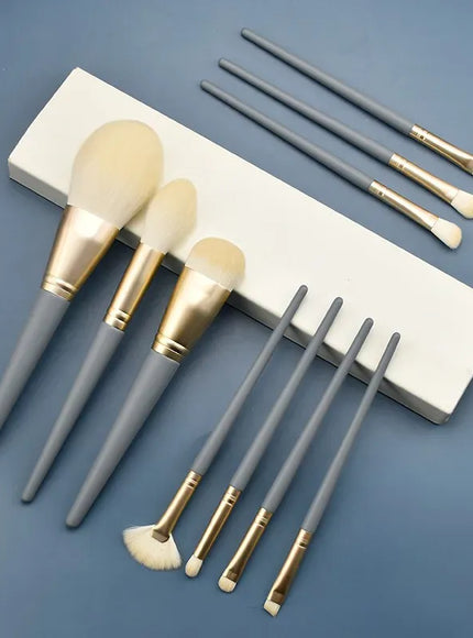 KissICON 1PC KissIcon 10Pc Makeup Brush Set With Case -