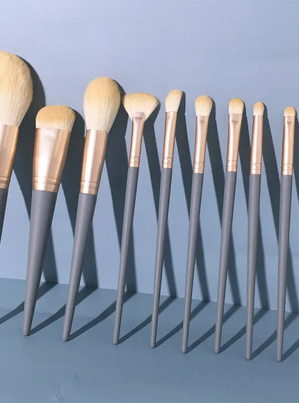 KissICON 1PC KissIcon 10Pc Makeup Brush Set With Case -