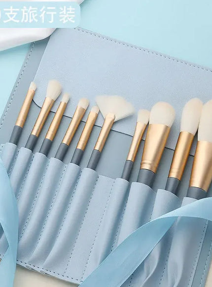 KissICON 1PC KissIcon 10Pc Makeup Brush Set With Case -