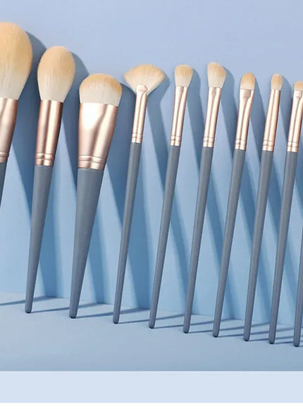 KissICON 1PC KissIcon 10Pc Makeup Brush Set With Case -