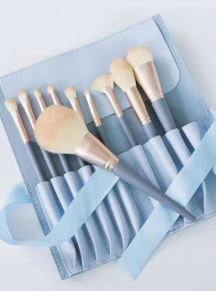 KissICON 1PC KissIcon 10Pc Makeup Brush Set With Case -