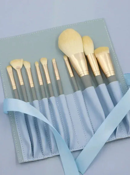 KissICON 1PC KissIcon 10Pc Makeup Brush Set With Case -