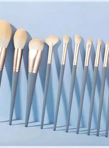 KissICON 1PC KissIcon 10Pc Makeup Brush Set With Case -