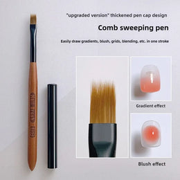 KissICON 1PC KissIcon Gradient Nail Art Brush Ombre Pen -
