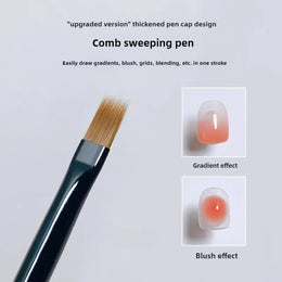 KissICON 1PC KissIcon Gradient Nail Art Brush Ombre Pen -