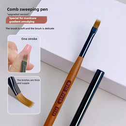 KissICON 1PC KissIcon Gradient Nail Art Brush Ombre Pen -