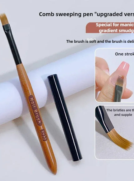KissICON 1PC KissIcon Gradient Nail Art Brush Ombre Pen -