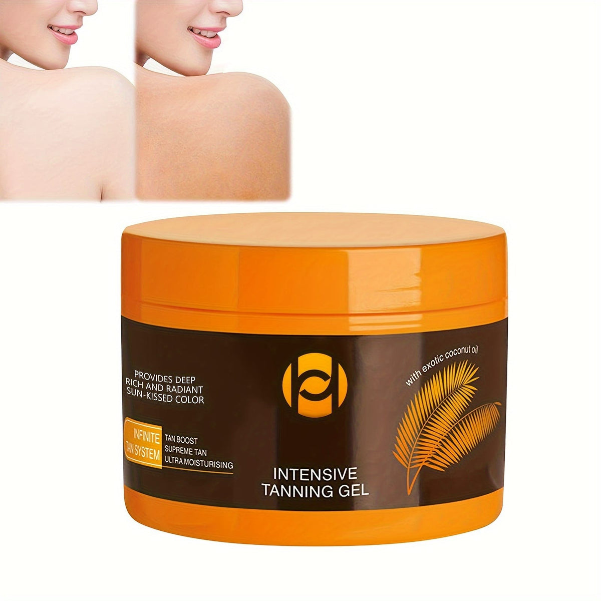KissICON 1pc KissIcon Intensive Tanning Gel - Alcohol Free Vitamin