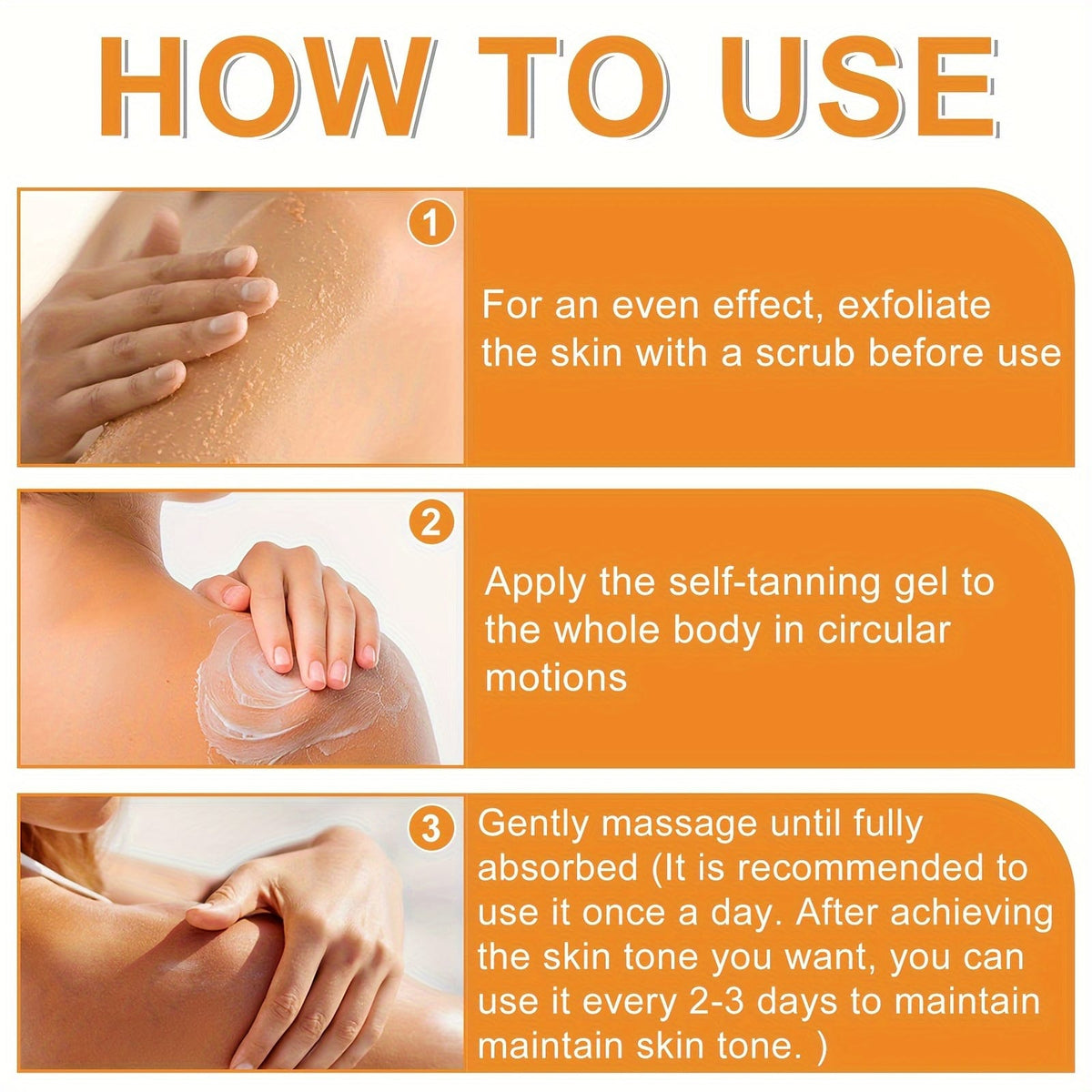 KissICON 1pc KissIcon Intensive Tanning Gel - Alcohol Free Vitamin