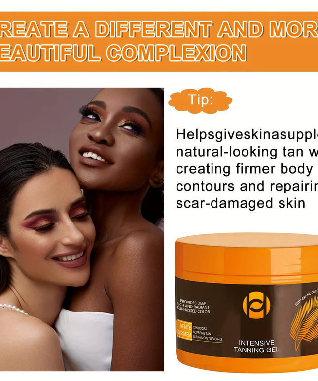 KissICON 1pc KissIcon Intensive Tanning Gel - Alcohol Free Vitamin