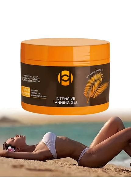 KissICON 1pc KissIcon Intensive Tanning Gel - Alcohol Free Vitamin