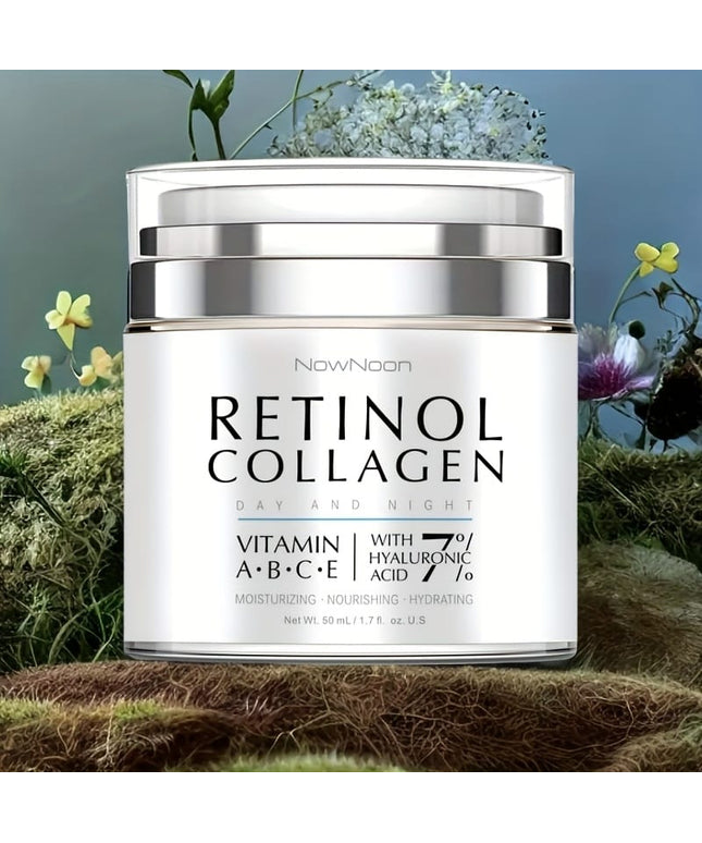 KissICON 1pc KissIcon OUHOE Retinol Collagen Day and Night Cream