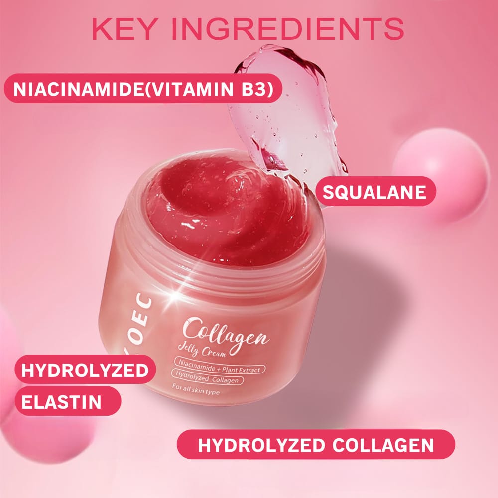 KissICON 1pc KissIcon Quench Lock Hydrating Collagen Jelly Cream Glow