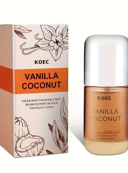 KissICON 1pc KissIcon Vanilla Coconut Eau De Parfum Mist -