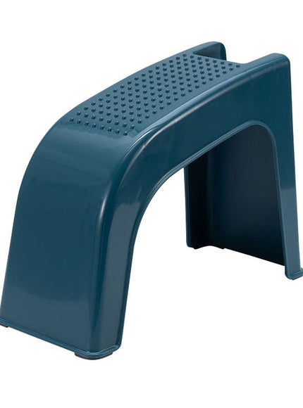 KissICON 1pc / Navy Blue KissIcon Nail Foot Stool With Storage - Portable