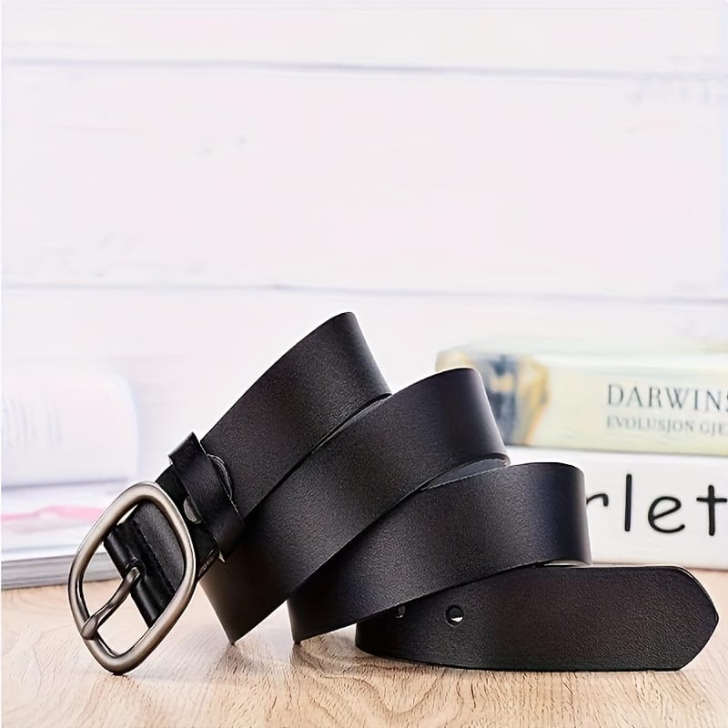 jkthpu-45 1pc Plus Size Women's Adjustable Pin Buckle Belt for Casual Jeans, Perfect for Casual Attire, Commuting, Campus, Back-to- Season, and More