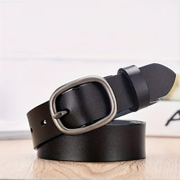jkthpu-45 1pc Plus Size Women's Adjustable Pin Buckle Belt for Casual Jeans, Perfect for Casual Attire, Commuting, Campus, Back-to- Season, and More
