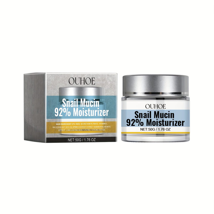 Snail Mucus Cream Hyaluronic Acid Vitamin E Moisturizing