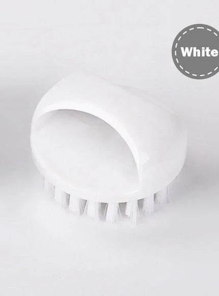 KissICON 1pc-white KissIcon Nail Brush For Deep Clean - Professional