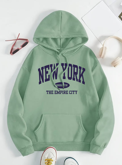 jkthpu-45 1pc Women'S Plus Size Hoodie - Casual Polyester
