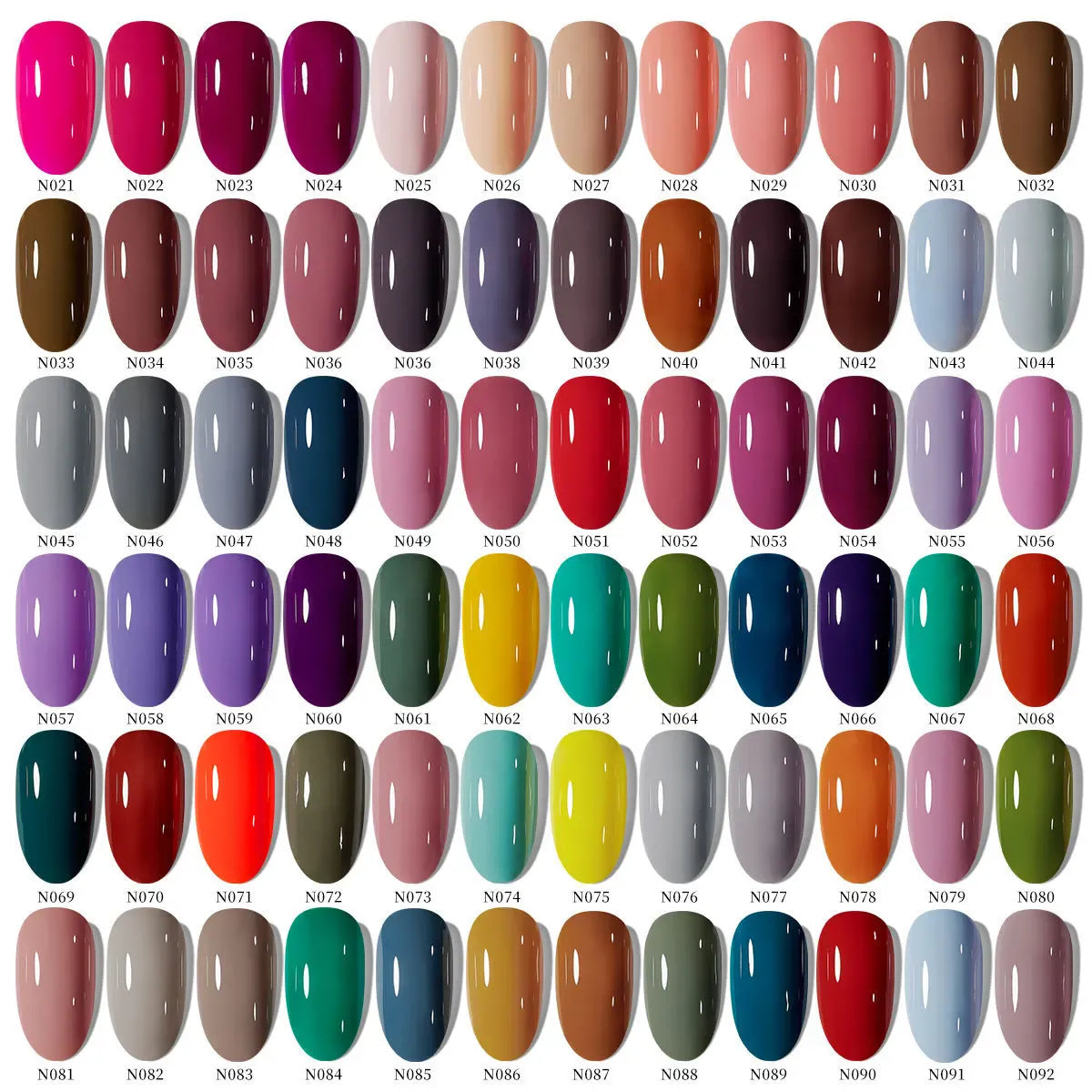 KissICON 1pcs 7.3ml White Gel Nail Polish French Manicure