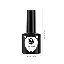 KissICON 1pcs 7.3ml White Gel Nail Polish French Manicure