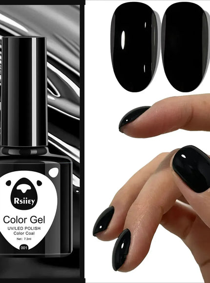 KissICON 1pcs 7.3ml White Gel Nail Polish French Manicure