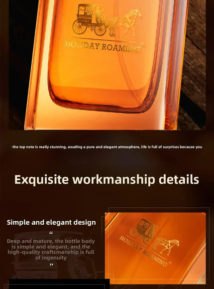 KissICON 1PCS KissIcon Original Men Fragrance - Lasting Wood Scent