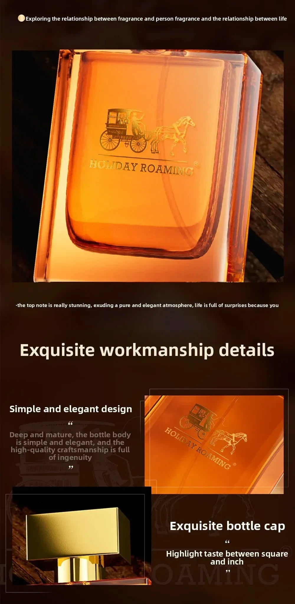 KissICON 1PCS KissIcon Original Men Fragrance - Lasting Wood Scent