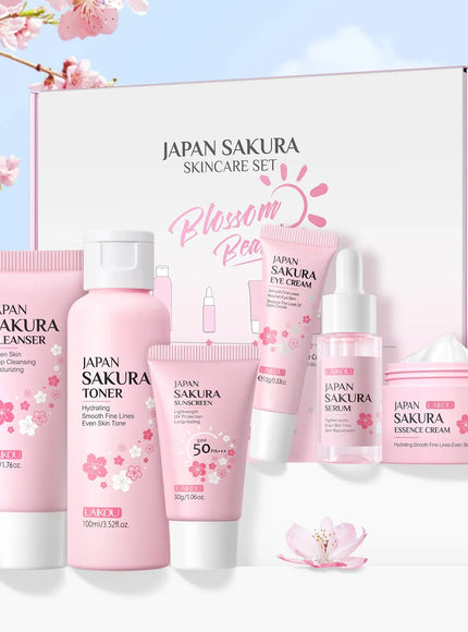 KissICON 1set KissIcon Sakura Skin Care Set - Complete Facial