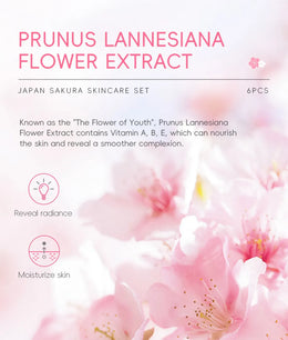 KissICON 1set KissIcon Sakura Skin Care Set - Complete Facial