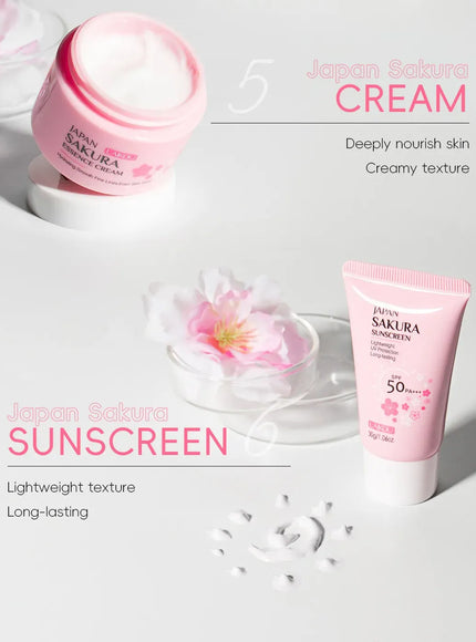 KissICON 1set KissIcon Sakura Skin Care Set - Complete Facial