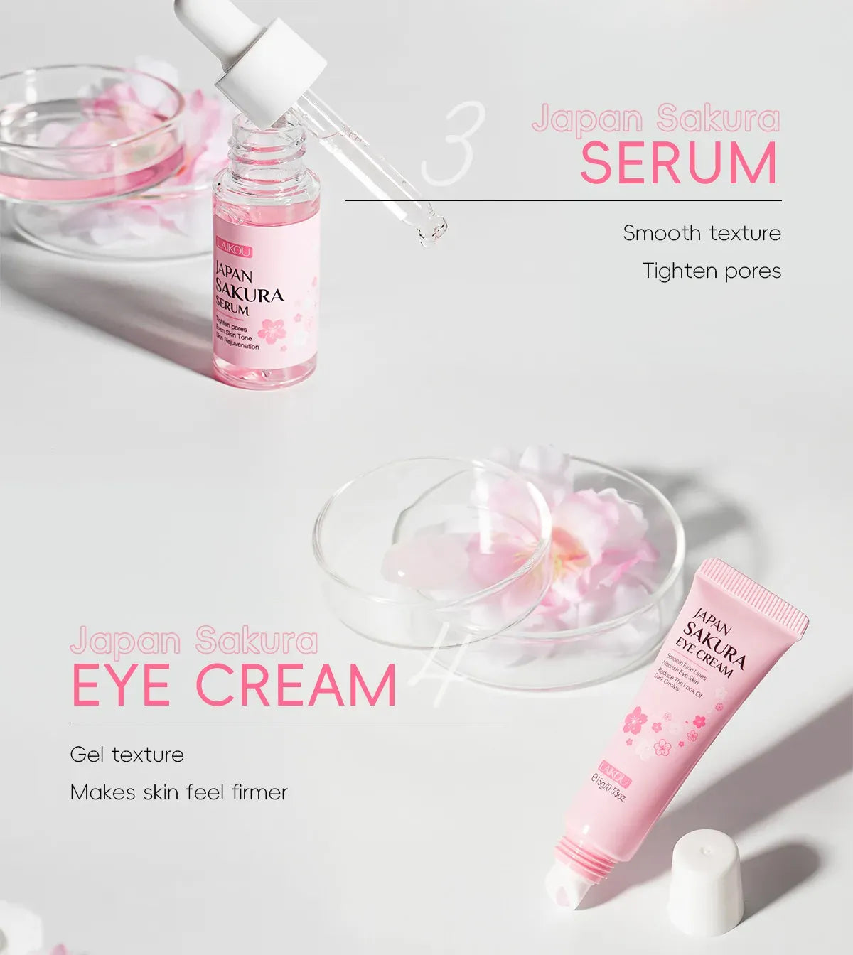 KissICON 1set KissIcon Sakura Skin Care Set - Complete Facial
