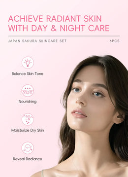 KissICON 1set KissIcon Sakura Skin Care Set - Complete Facial