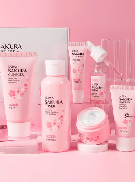 KissICON 1set KissIcon Sakura Skin Care Set - Complete Facial