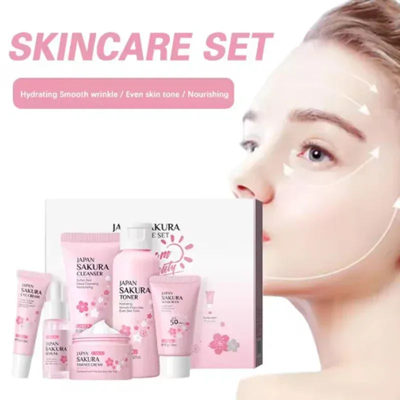 KissICON 1set KissIcon Sakura Skin Care Set - Complete Facial