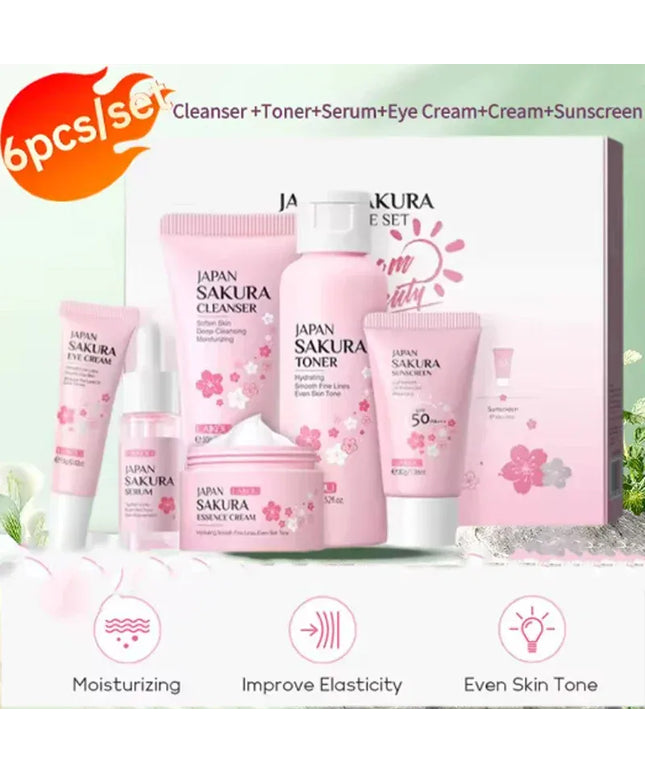 KissICON 1set KissIcon Sakura Skin Care Set - Complete Facial