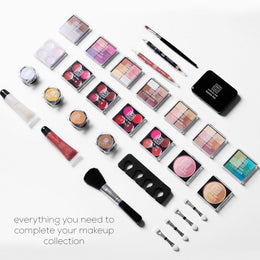 KissICON 1x Rose Gold 80pc Makeup Vanity Case