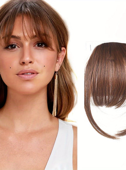 KissICON 2/30 / 6inch KissIcon Easy Clip-In Wispy Bangs - Natural Look