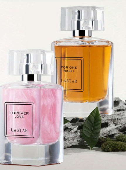 KissICON 2 Bottles Lastar Couple Perfume – Gift Amber Musk