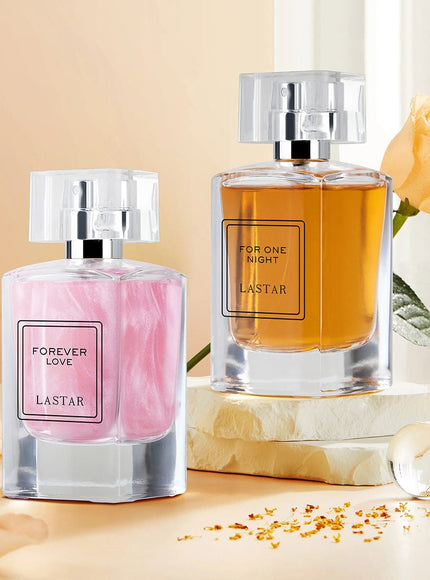 KissICON 2 Bottles Lastar Couple Perfume – Gift Amber Musk