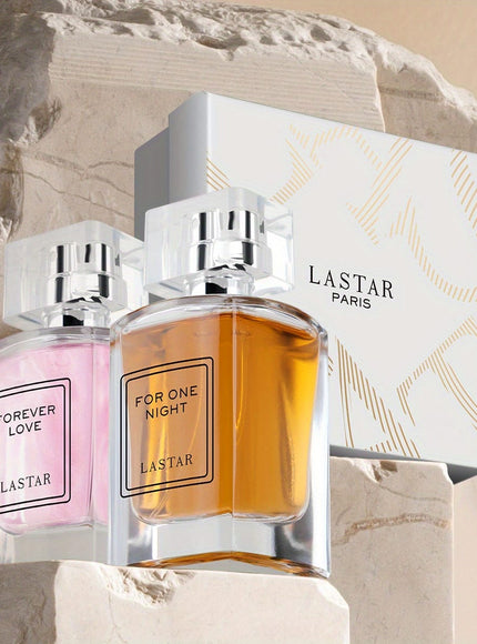 KissICON 2 Bottles Lastar Couple Perfume – Gift Amber Musk