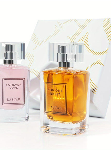 KissICON 2 Bottles Lastar Couple Perfume – Gift Amber Musk
