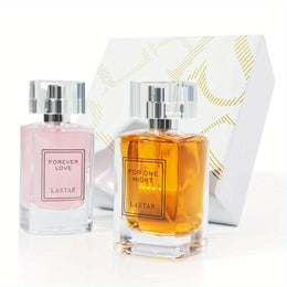 KissICON 2 Bottles Lastar Couple Perfume – Gift Amber Musk