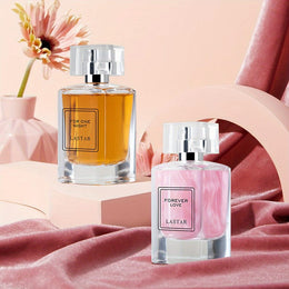 KissICON 2 Bottles Lastar Couple Perfume – Gift Amber Musk