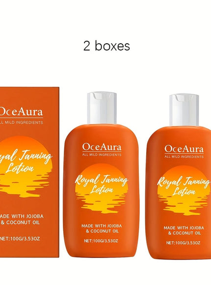KissICON 2 Boxes 200g Sunkissed Glow Moisturizing Tan Enhancer No
