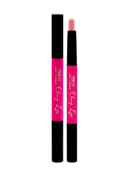 KissICON 2 In 1 Lipstick And Lip Liner Retractable
