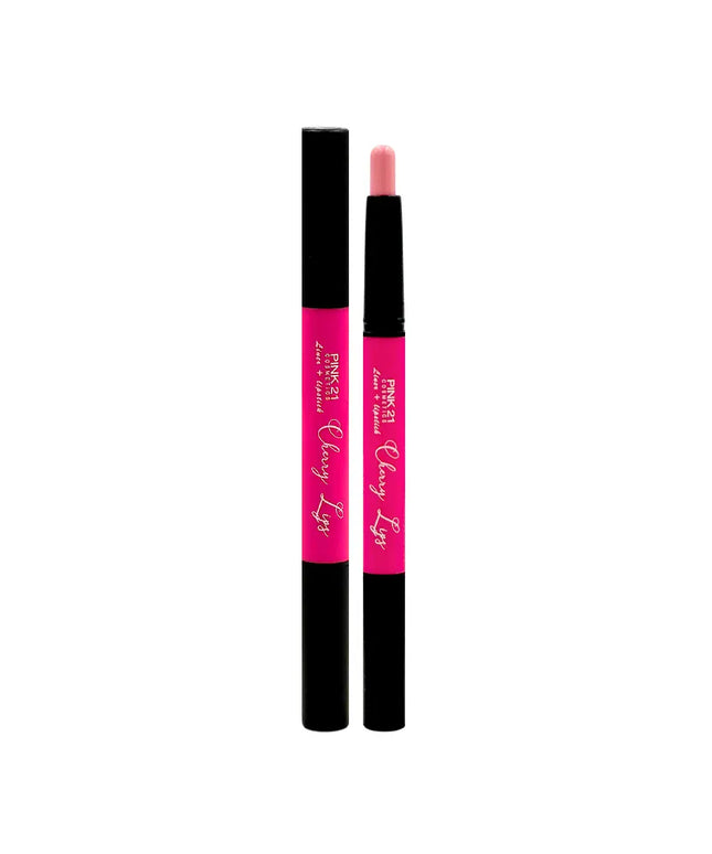 KissICON 2 In 1 Lipstick And Lip Liner Retractable